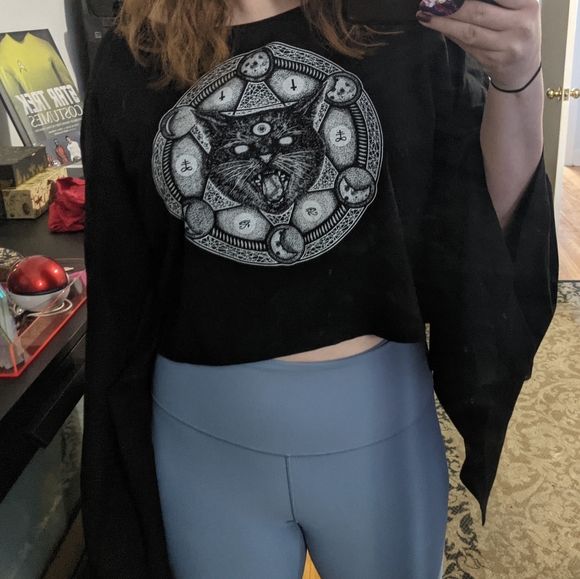 Rat Baby crop kimono top - Picture 6 of 8